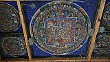 Mandala-Kunstwerk im "Himmel" - Nepal - Mustang 2024 - Land und Leute