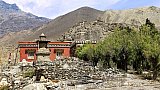Samdup Choedhing Gompa in Thirigaon - Nepal - Mustang 2024 - Land und Leute