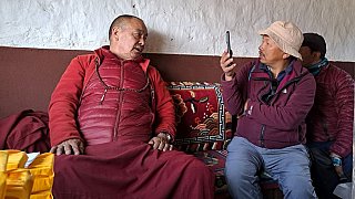 Lama Dukta im Kloster in Thiri - Nepal - Mustang 2024 - Land und Leute