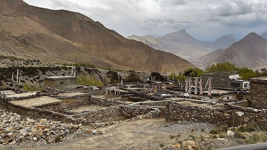Dhagarjang Village - Nepal - Mustang 2024 - Land und Leute