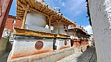 Chorten-Gruppe in Lo Manthang - Nepal - Mustang 2024 - Land und Leute