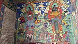 Wandmalereien im Shakya Chyodi Kloster - Nepal - Mustang 2024 - Land und Leute