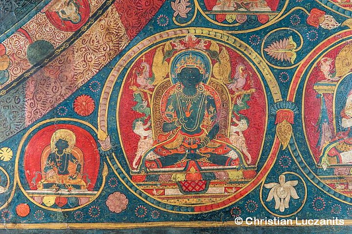 Mandala im Jamba Kloster - Nepal - Mustang 2024 - Sehensw&uuml;rdigkeiten