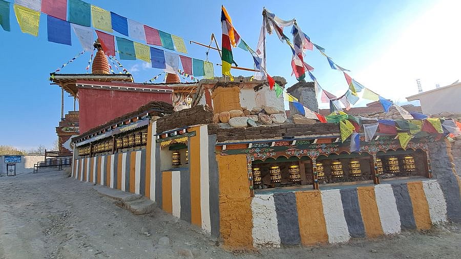 Blick aus Richtung Norden - Nepal - Mustang 2024 - Sehensw&uuml;rdigkeiten