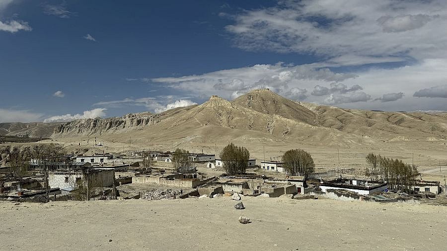 Dorf n&ouml;rdlich von Lo Manthang - Nepal - Mustang 2024 - Land und Leute