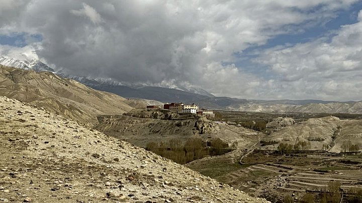 Namgyal Kloster - Mustang 2024 - Landschaft