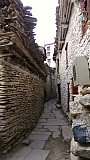 Enge Gasse in Marpha - Nepal - Mustang 2024 - Land und Leute