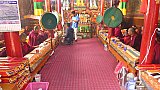Gebetszeremonie im Syang Kloster - Nepal - Mustang 2024 - Land und Leute
