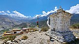 Blick auf das Kutsab Teranga Kloster - Mustang 2024 - Landschaft