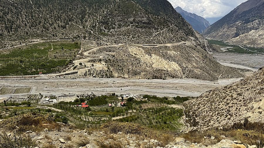 Ausblick Richtung S&uuml;den - Mustang 2024 - Landschaft