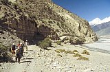 Kali Gandaki-Tal und Dhaulaghiri im Hintergrund - Nepal - Mustang - verbotenes K&ouml;nigreich 1993 & 97