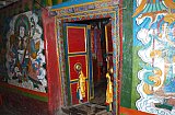 Eingang zum Kag Choede Kloster - Nepal - Mustang - verbotenes K&ouml;nigreich 1993 & 97