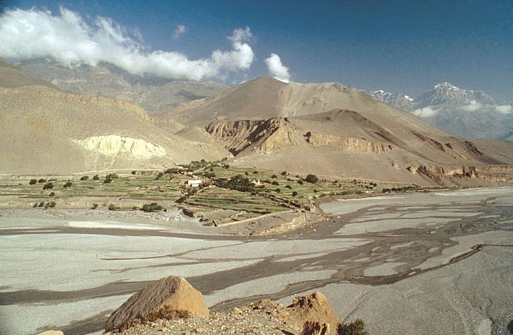 Mustang Khola und Thiri Gaon - Nepal - Mustang - verbotenes K&ouml;nigreich 1993 & 97