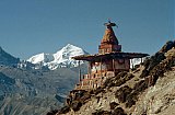 Chorten in Mustang - Nepal - Mustang - verbotenes K&ouml;nigreich 1993 & 97