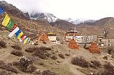 Kloster Lo Gekar in Mustang - Nepal - Mustang - verbotenes K&ouml;nigreich 1993 & 97