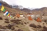 Lo Gekar Kloster in Upper Mustang in Nepal - Nepal - Mustang - verbotenes K&ouml;nigreich 1993 & 97