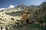 Chorten bei Tsarang - Nepal - Mustang - verbotenes K&ouml;nigreich 1993 & 97