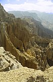 Sandsteinformationen in Upper Mustang - Nepal - Mustang - verbotenes K&ouml;nigreich 1993 & 97