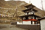 Muktinath Tempel in Mustang, Nepal - Nepal - Mustang - verbotenes K&ouml;nigreich 1993 & 97