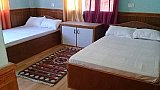 Zimmer im Hotel Lhasa in Kagbeni - Nepal Mustang 2024 - Essen und Schlafen