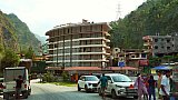 Natural Spring Hotel in Tatopani - Nepal Mustang 2024 - Essen und Schlafen