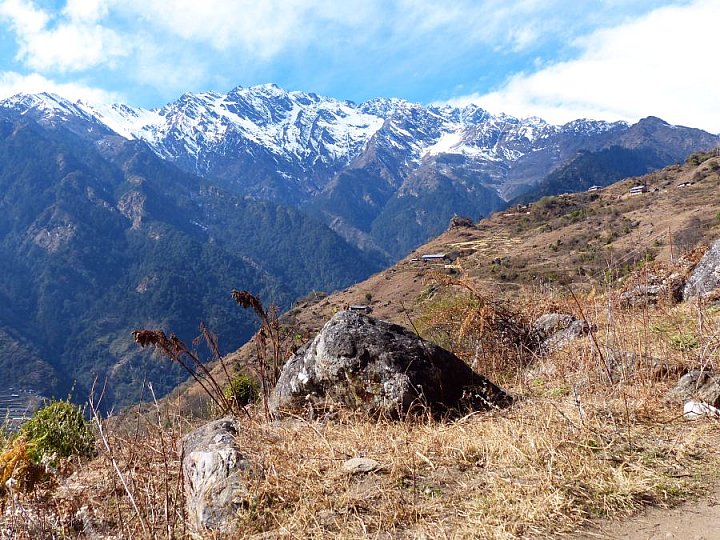 2014 - Umgebung von Tatopani - Helambu-Langtang: Landschaft