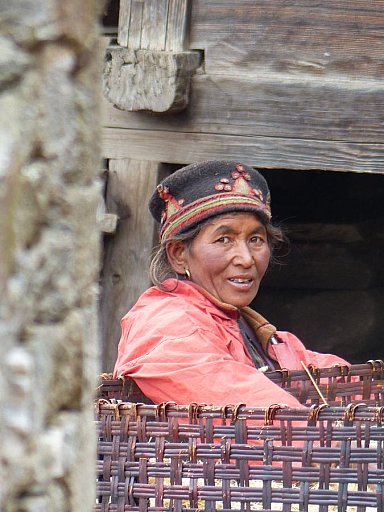 2014 - Tamang-Lady in Brimdang - Helambu-Langtang: Land und Leute