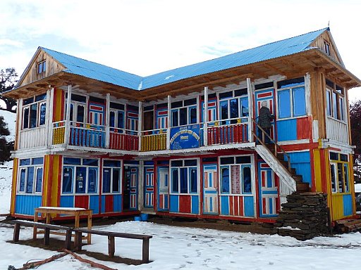 2014 - Nagathali Super View Guesthouse - Helambu & Langtang - Essen & Schlafen
