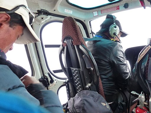 2014 - Helikopter von Nagthali nach Kathmandu - Nepal-Blog