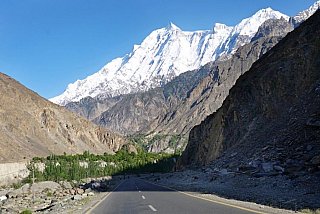 Blick auf den Rakaposhi - Nord-Pakistan: Landschaft