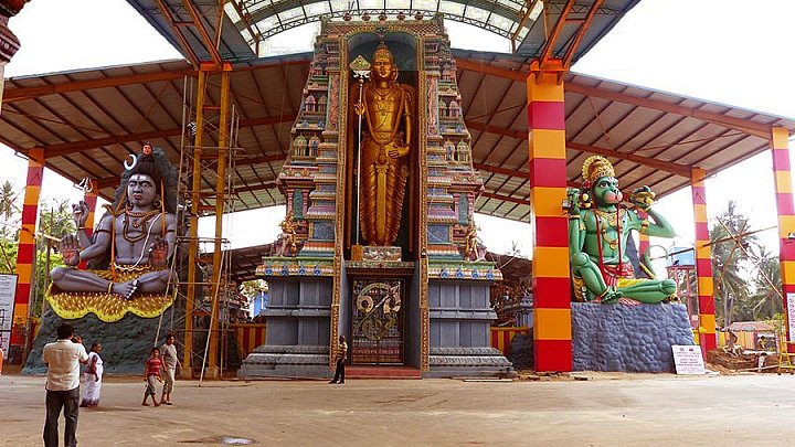Murugan Tempel bei Chilaw - Sri Lanka - Sehensw&uuml;rdigkeiten