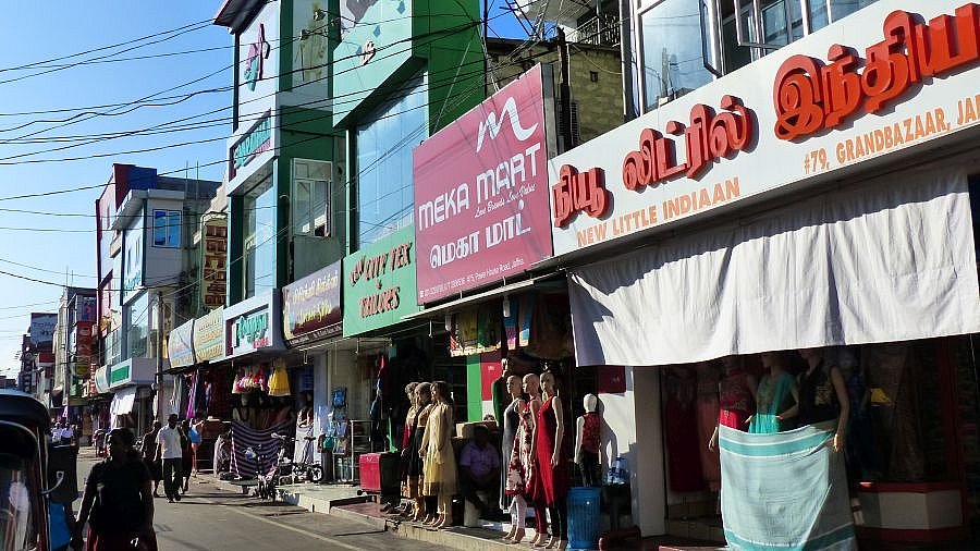 Jaffna - gesch&auml;ftiges Zentrum - Sri Lanka - Land und Leute