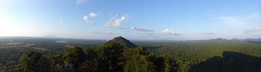 Sigiriya Ausblick - Sri Lanka - Sehensw&uuml;rdigkeiten