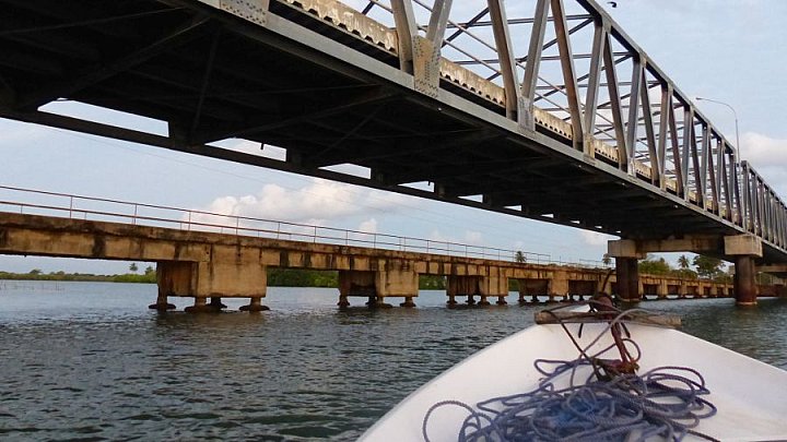 Irrakkakandi-Br&uuml;cke - das Tor zur Irrakkakandi-Lagune - Sri Lanka - Blog