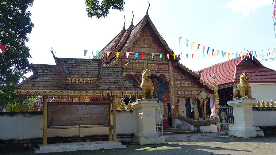 Wat Hadkrai-Tempel in Chiang Kong - Nordthailand