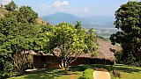 Blick auf den Mekong von der Lanjia Lodge - Nordthailand - Essen und Schlafen
