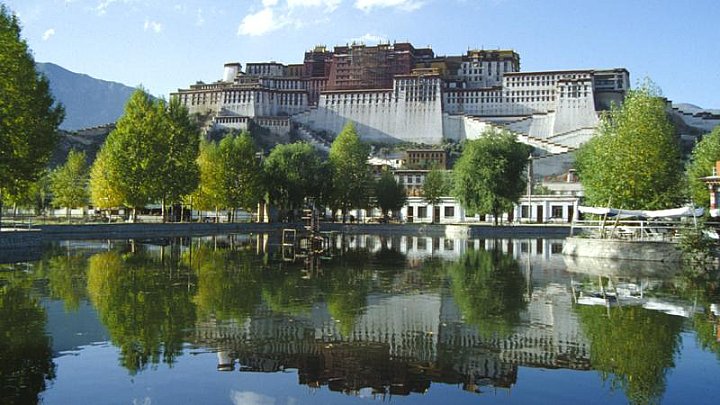 Tibet-Lhasa-Potala - Zentral-Tibet: Sehensw&uuml;rdigkeiten