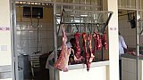 Fleischerei auf dem Bazar in Entebbe - Uganda - Land und Leute