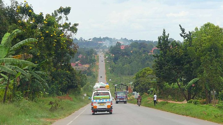 N&ouml;rdlich von Kampala - Uganda - Landschaft