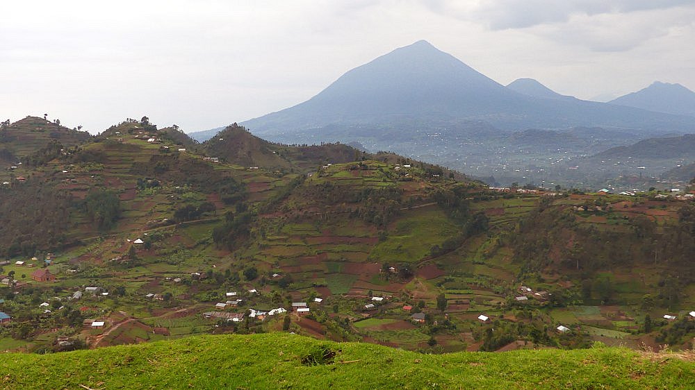 Durch die Kisoro-Berge - Uganda - Landschaft