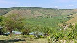 Bananenplantagen beim Lake Mburo Nationalpark - Uganda - Landschaft