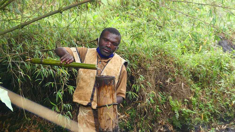 Batwa-Experience im MgaHinga Nationalpark - Uganda - Land und Leute