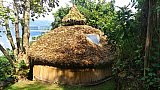 G-Dome-Zimmer in der Byoona Amagara Lodge - Uganda - Schlafen und Essen