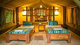 Safarizeltunterk&uuml;nfte im Kibale Forest Camp - Uganda - Schlafen und Essen