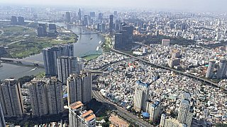 Blick vom Landmark Tower nach S&uuml;den - Vietnam-Sehensw&uuml;rdigkeiten