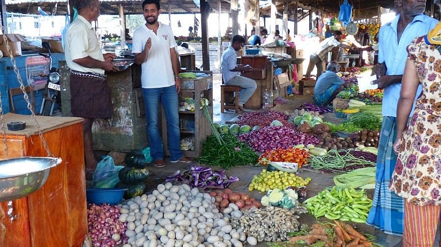 Markthalle in Jaffna - Sri Lanka - Land und Leute