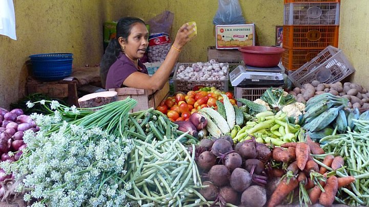 Gemüsestand - Sri Lanka - Land und Leute