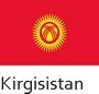 Kirgisistan Flagge 256